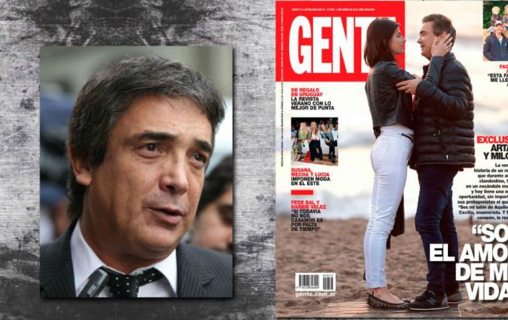 La furia de Nito Artaza con la revista Gente
