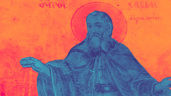 San Sabas fue jefe de todos los monjes de Tierra Santa.