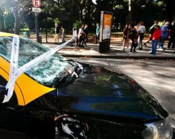 Murió una de las francesas arrolladas por un taxista que sufrió un ACV en Palermo