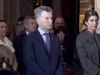 Macri asiste a su primer Tedeum como presidente en la Catedral metropolitana