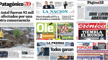 Tapas de diario del sábado 8 de abril de 2017