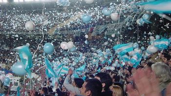La hinchada de la Selección, en el Monumental (Foto de archivo) La hinchada de la Selección, en el Monumental (Foto de archivo)