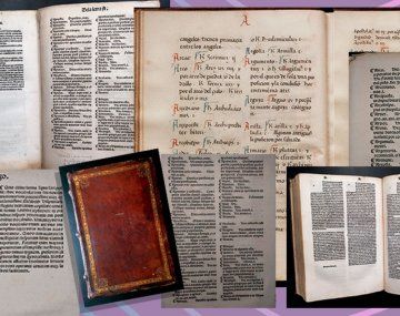 Identificaron el primer diccionario castellano - latín