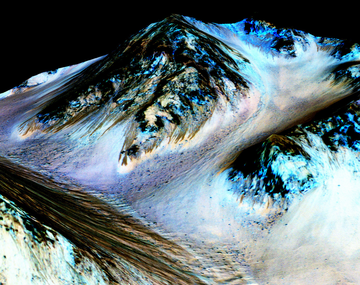 La NASA reveló que encontraron agua en Marte: podría haber vida en el planeta rojo