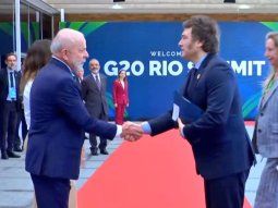 Javier Milei en la Cumbre del G20: un tenso encuentro con Lula da Silva marcó su llegada
