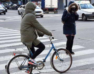 Volvió el invierno: mañana muy fría en la Ciudad