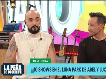 Luciano Pereyra y Abel Pintos confirmaron que harán juntos un Luna Park