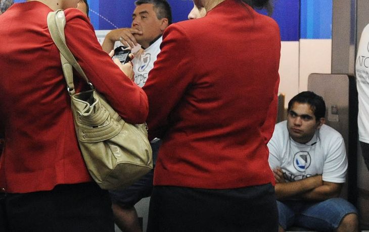 LAN se presenta en la Justicia para retener el hangar