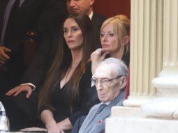 Así llegó Yuyito González a la presentación del Presupuesto 2025 de Javier Milei