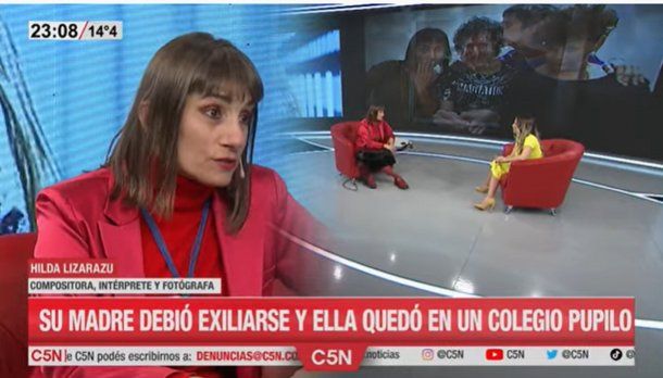 Hilda Lizarazu contó que siente al cantar con Charly García