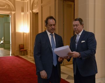 Scioli envió al Senado el proyecto de paritarias para el Poder Judicial