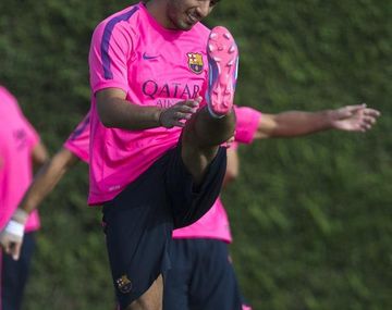 Suárez entrenó por primera vez con el Barcelona: Ya pedí perdón