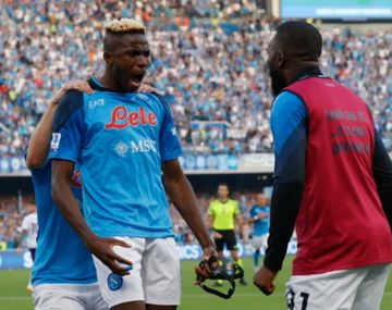 Napoli festejó el título con su público: Gio Simeone sumó minutos