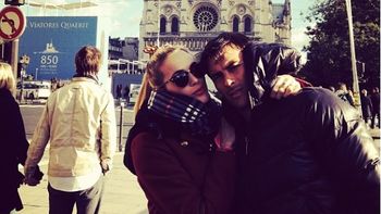 chechu bonelli y dario cvitanich sellaron su amor en paris chechu bonelli y dario cvitanich sellaron su amor en paris