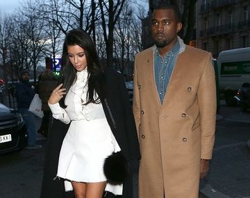 Kim Kardashian y su novio, Kanye West