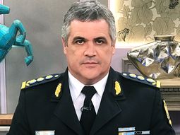 Fabian Perroni, jefe de la Policía Bonaerense Fabian Perroni, jefe de la Policía Bonaerense