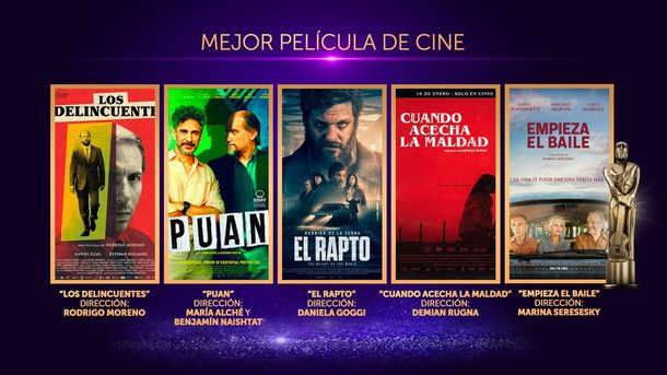 Martín Fierro de cine y series: nominados, cuándo y a qué hora verlos