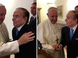 el papa recibio a menem en el vaticano: ¿de que hablaron? el papa recibio a menem en el vaticano: ¿de que hablaron?