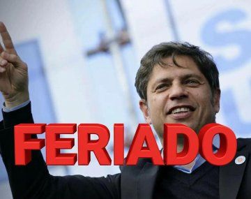 Axel Kicillof avaló la Resolución 467/2026 y hay feriado con fin de semana es largo en Buenos Aires.