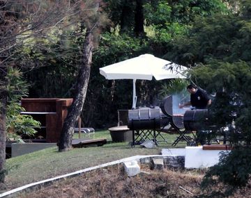 Todos los jugadores de la Selección disfrutaron de un asado argentino
