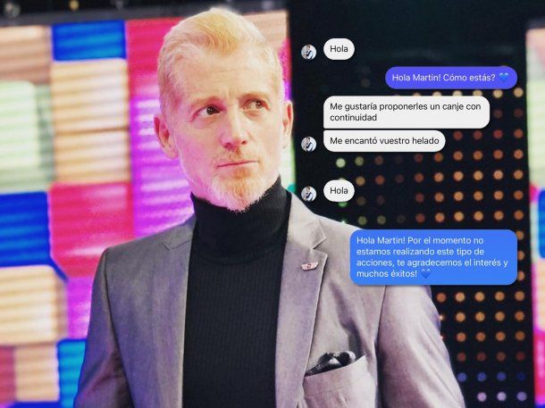 Escrachan a Martín Liberman pidiendo helado por canje