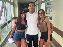 El último posteo del hincha de Racing atacado en Brasil: cómo está