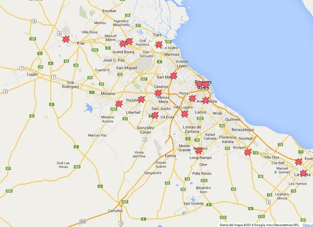 Al menos 40 piquetes complicarán el tránsito durante el paro de Moyano