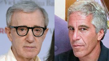 Woody Allen y JeffreyEpstein.