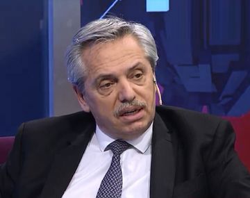 Alberto Fernández en C5N