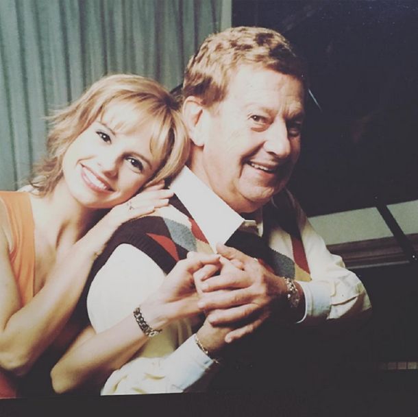 La foto vintage de Mariana Fabbiani con Mariano Mores: Guardaré cada palabra en mi corazón