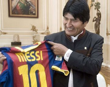Messi será condecorado por Evo Morales este martes