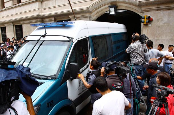 Mangeri llegó a Tribunales para volver a prestar declaración