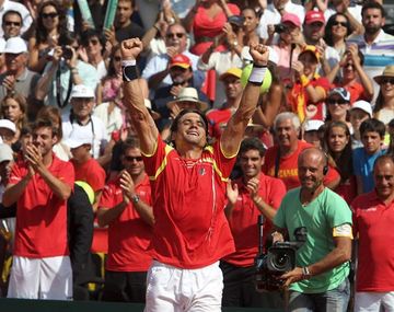España venció a EE.UU. y es finalista de la Copa Davis