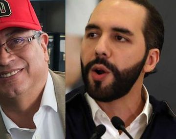 Los presidentes de Colombia y El Salvador volvieron a cruzarse en redes
