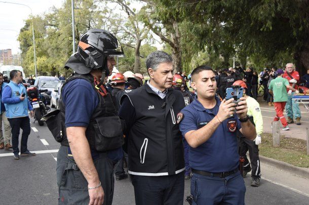 Jorge Macri confirmó que no hay fallecidos por el choque de trenes en Palermo