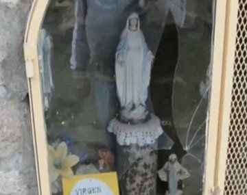 Un hombre se cree enviado de Dios y destruyó estatuas religiosas en un oratorio