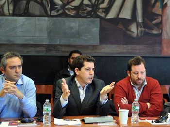 Andrés El Cuervo Larroque, Eduardo Wado De Pedro y José Ottavis&nbsp;