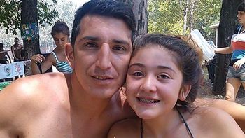Valentina Arias con su papá Jorge Zapata Valentina Arias con su papá Jorge Zapata