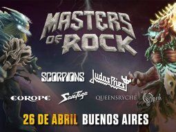 Masters of rock regresa a Buenos Aires: cuándo y cómo comprar entradas