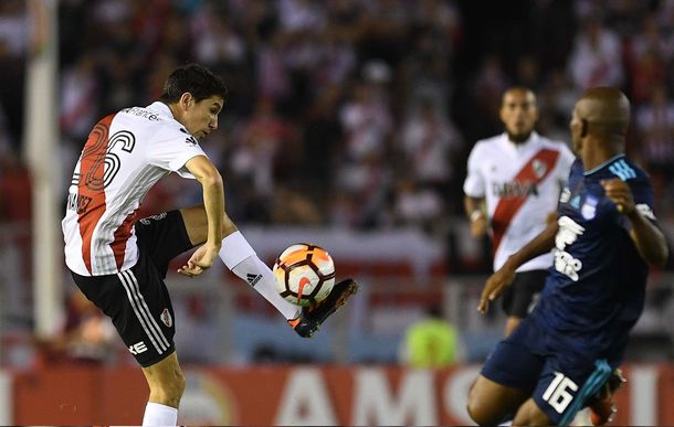 River contra Emelec por la Libertadores en el Monumental