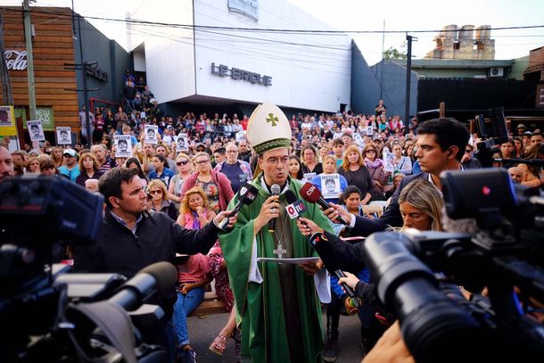 El Papa envió una carta que leyeron en la misa por Fernando Báez Sosa
