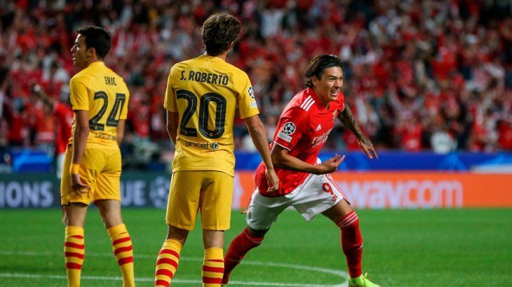 Champions League: Barcelona cayó ante el Benfica y sigue la crisis post Messi