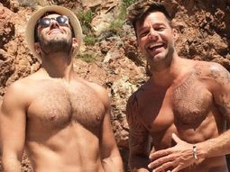 Ricky Martin y su novio Ricky Martin y su novio