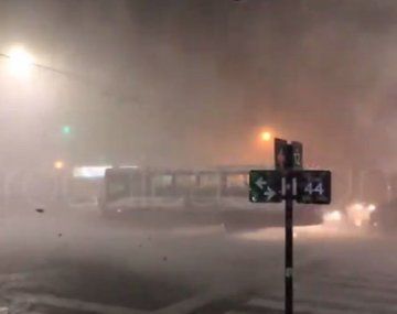 Después de la ola de calor llegaron las lluvias y diluvió en La Plata