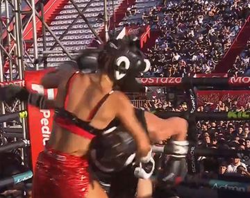 Así fue la espectacular pelea donde Flor Vigna se impuso ante Mica Viciconte