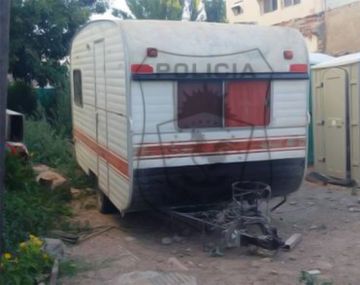 La disputa de dos hombres por una casa rodante