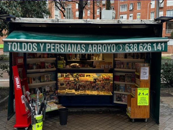 El quiosco funciona también como espacio de encuentro barrial. Foto de COPE.