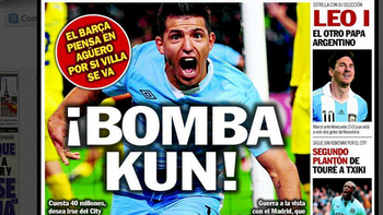 el pase del ano: ¿el kun agüero al barcelona? el pase del ano: ¿el kun agüero al barcelona?