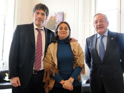 La gobernadora de Catamarca, Lucía Corpacci La gobernadora de Catamarca, Lucía Corpacci