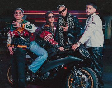 La China Suárez y L-Gante se juntaron en una nueva canción